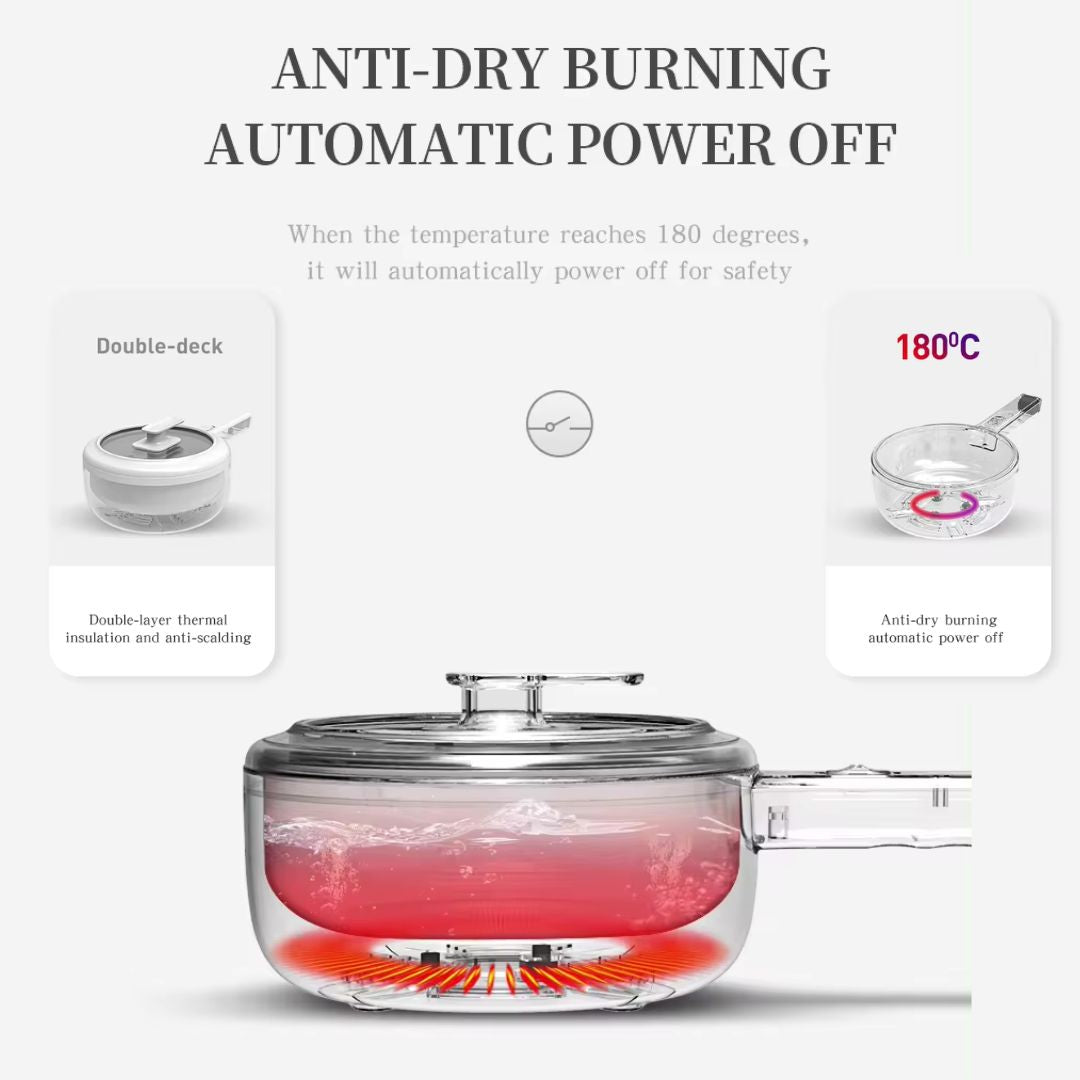 LYLAC Steam Pot Electric Multicooker